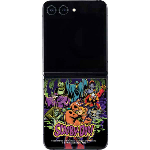 Scooby Doo vs Monsters Galaxy Z Flip5 5G Skin