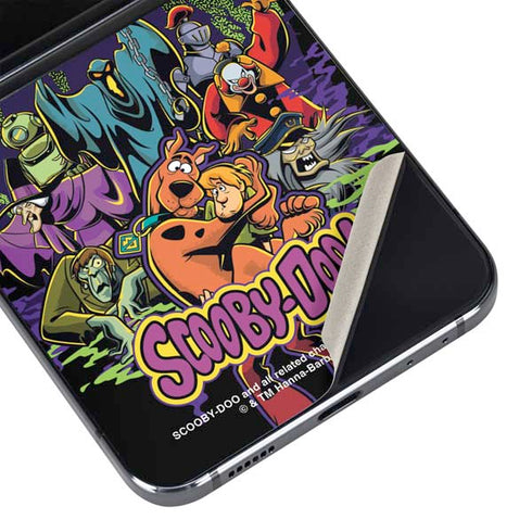 Scooby Doo vs Monsters Galaxy Z Flip5 5G Skin