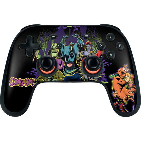 Scooby Doo vs Monsters Google Stadia Controller Skin