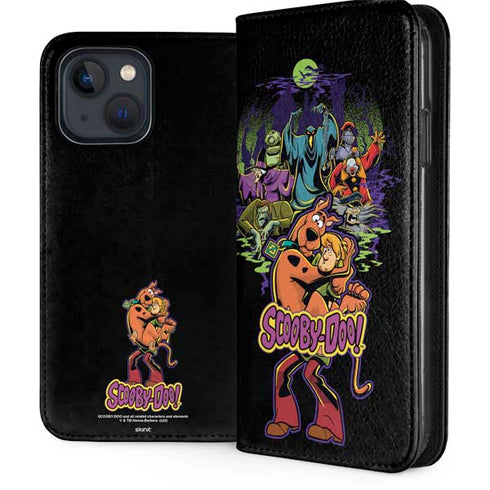 Scooby Doo vs Monsters iPhone 15 Plus Folio Case