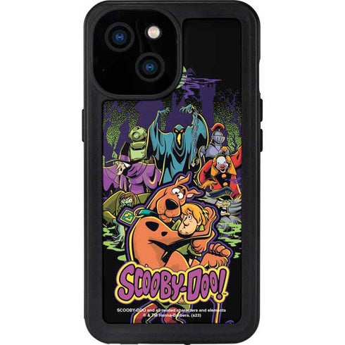 Scooby Doo vs Monsters iPhone 15 Waterproof Case