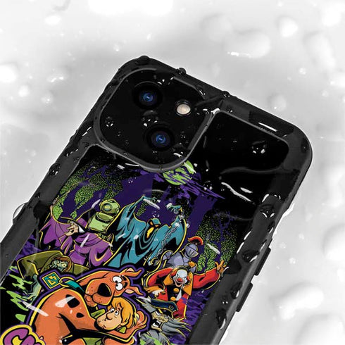 Scooby Doo vs Monsters iPhone 15 Waterproof Case