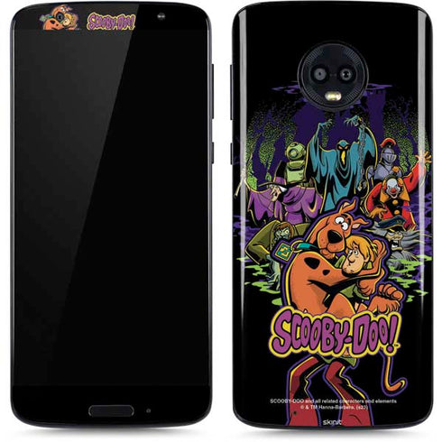 Scooby Doo vs Monsters Moto G6 Skin
