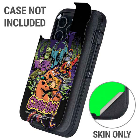 Scooby Doo vs Monsters Otterbox Defender iPhone Skin