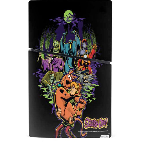 Scooby Doo vs Monsters PS5 Slim Digital Edition Console Skin