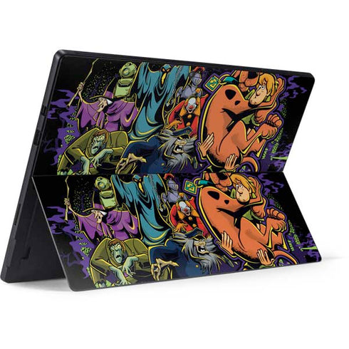 Scooby Doo vs Monsters Surface Pro 6 Skin