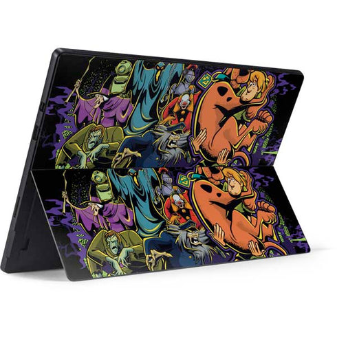 Scooby Doo vs Monsters Surface Pro 7 Skin