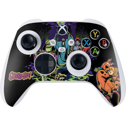 Scooby Doo vs Monsters Xbox Series S Controller Skin