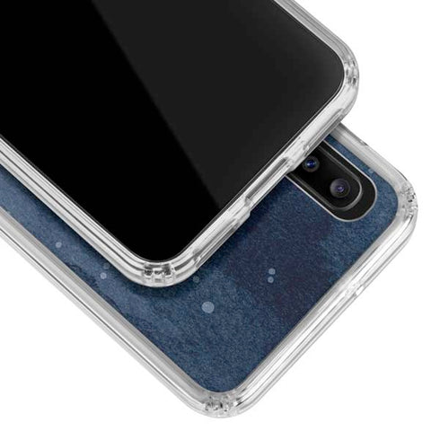 Scorpio Constellation Galaxy A20 Clear Case