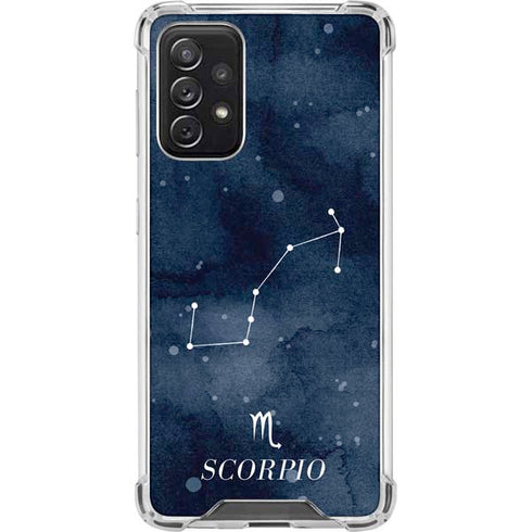 Scorpio Constellation Galaxy A72 5G Clear Case