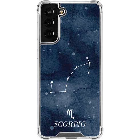Scorpio Constellation Galaxy S21 FE Clear Case