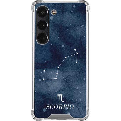 Scorpio Constellation Galaxy S23 Clear Case