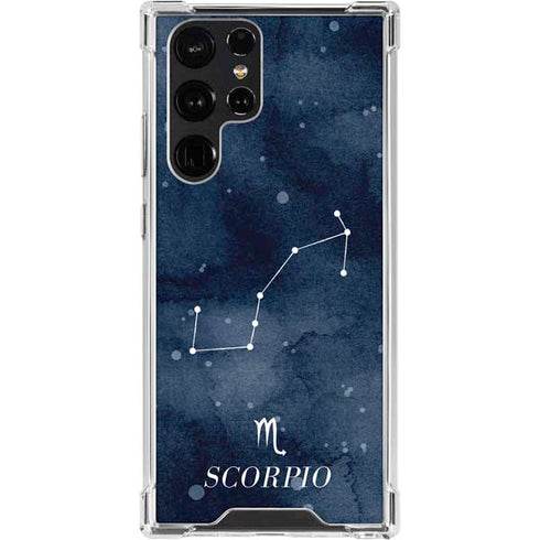 Scorpio Constellation Galaxy S24 Ultra Clear Case