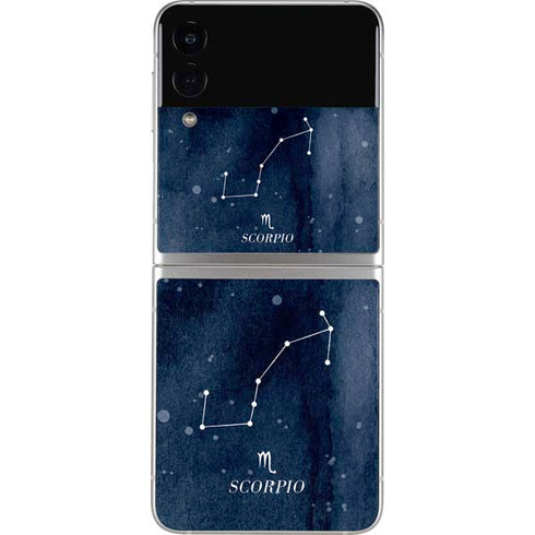 Scorpio Constellation Galaxy Z Flip3 5G Skin
