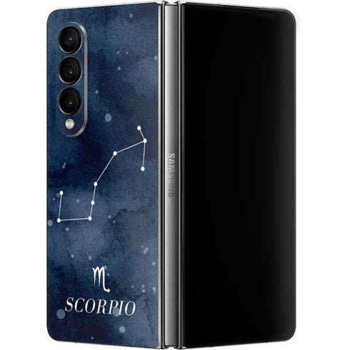 Scorpio Constellation Galaxy Z Fold4 5G Skin