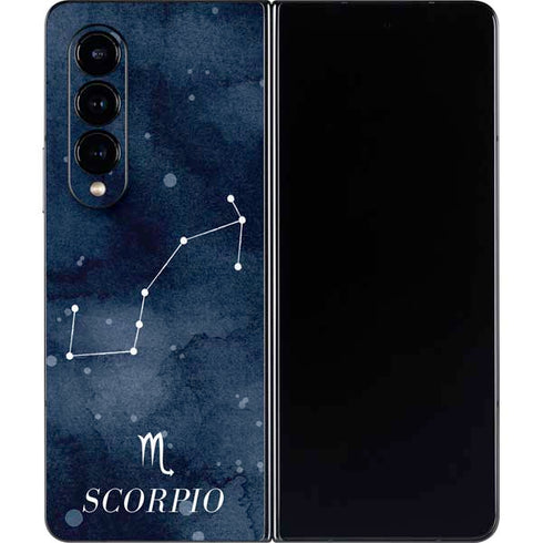 Scorpio Constellation Galaxy Z Fold4 5G Skin
