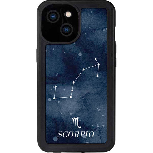 Scorpio Constellation iPhone 13 Mini Waterproof Case