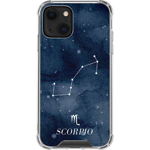 Scorpio Constellation iPhone 14 Plus Clear Case