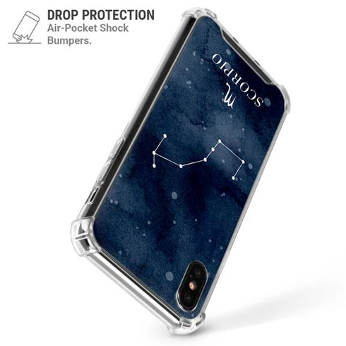 Scorpio Constellation iPhone XS Max Clear Case
