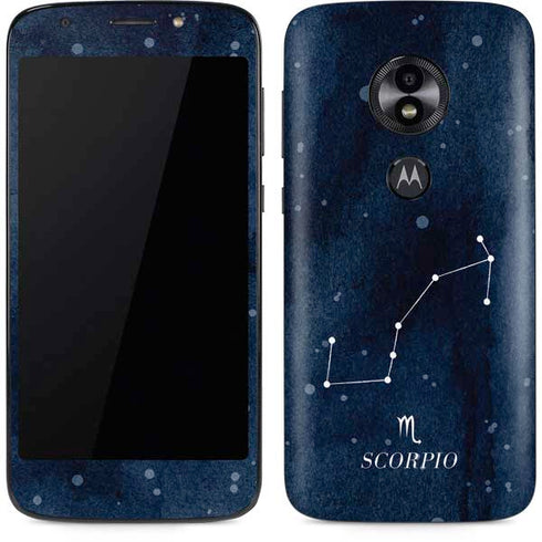 Scorpio Constellation Moto E5 Play Skin
