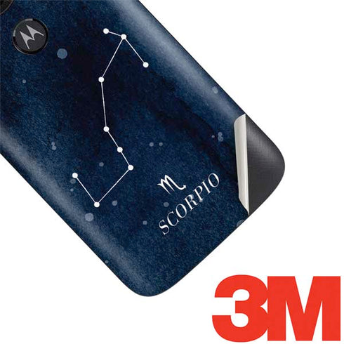 Scorpio Constellation Moto E5 Play Skin