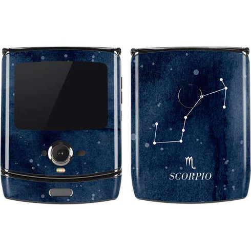 Scorpio Constellation Motorola RAZR Skin