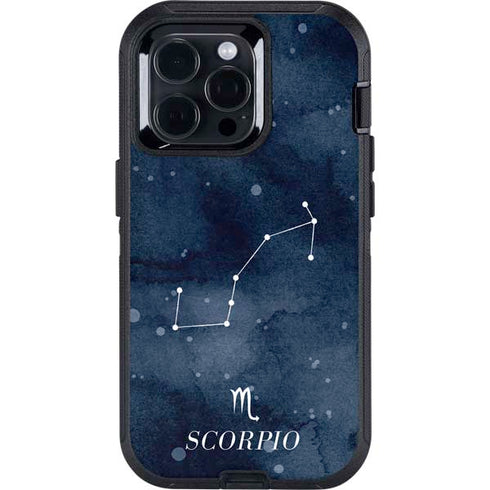 Scorpio Constellation Otterbox Defender iPhone Skin