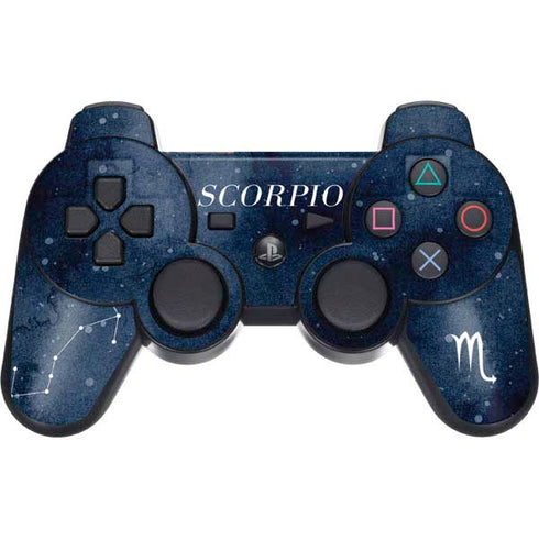 Scorpio Constellation PS3 Dual Shock wireless controller Skin