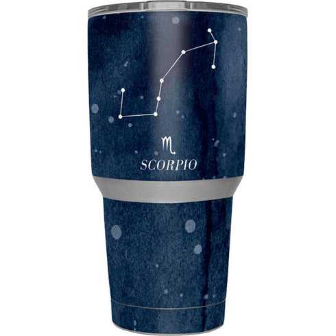 Scorpio Constellation Yeti 30oz Rambler Tumbler Skin