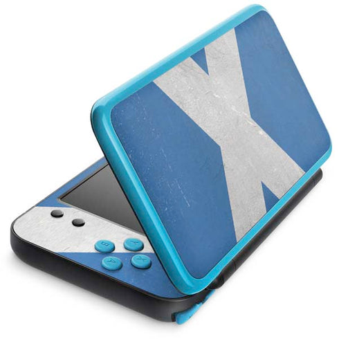 Scotland Flag Distressed Nintendo 2DS XL (2017) Skin