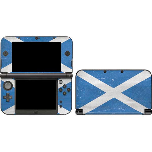 Scotland Flag Distressed 3DS XL 2015 Skin