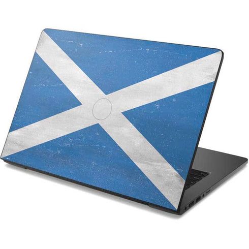 Scotland Flag Distressed Dell Chromebook Skin