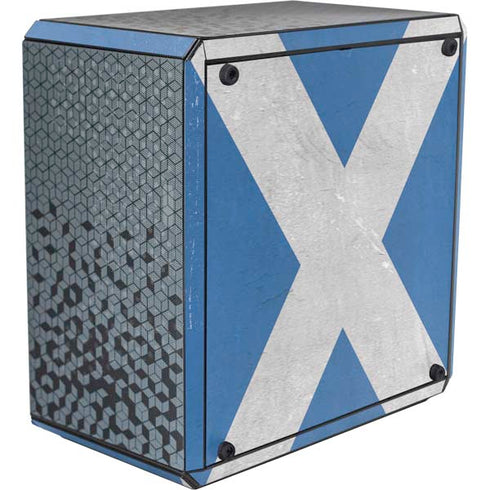 Scotland Flag Distressed Cooler Master MasterBox Q300L Mini Tower Skin