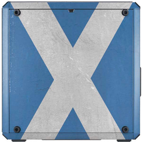 Scotland Flag Distressed Cooler Master MasterBox Q300L Mini Tower Skin