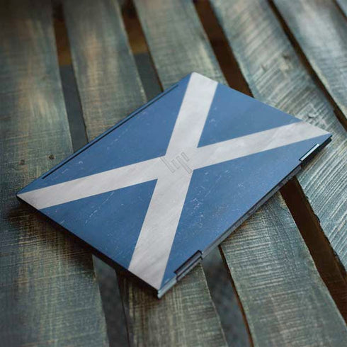 Scotland Flag Distressed HP Envy Skin