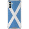 Scotland Flag Distressed Galaxy A13 5G Clear Case