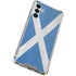 Scotland Flag Distressed Galaxy A13 5G Clear Case