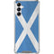 Scotland Flag Distressed Galaxy A14 5G Clear Case