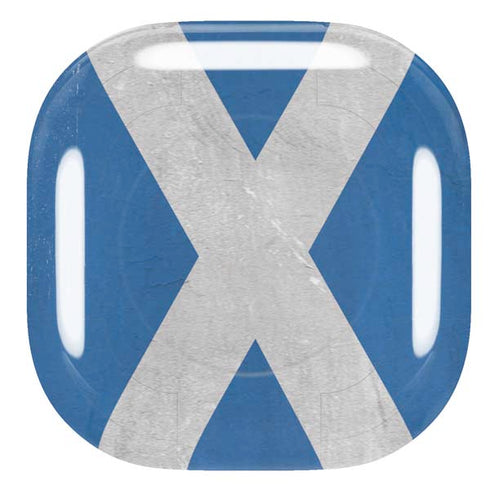 Scotland Flag Distressed Galaxy Buds Live Skin