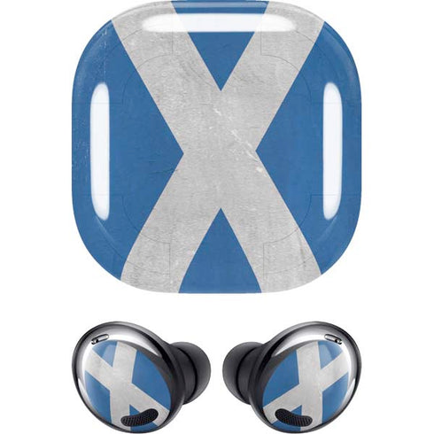 Scotland Flag Distressed Galaxy Buds Pro Skin
