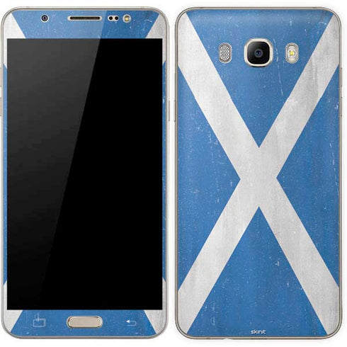 Scotland Flag Distressed Galaxy J7 Skin