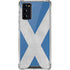 Scotland Flag Distressed Galaxy Note20 5G Clear Case