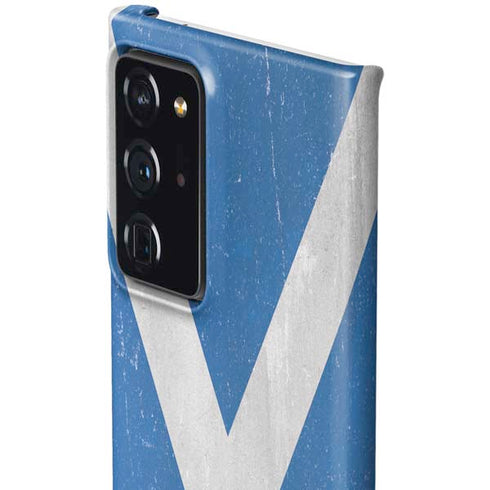 Scotland Flag Distressed Galaxy Note20 Ultra 5G Lite Case
