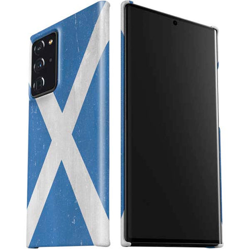 Scotland Flag Distressed Galaxy Note20 Ultra 5G Lite Case