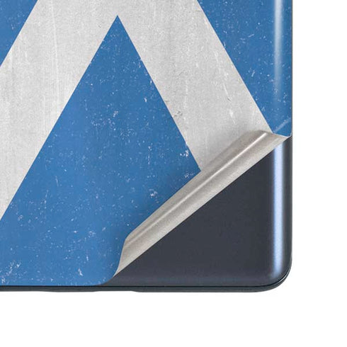 Scotland Flag Distressed Galaxy S20 Fan Edition Skin