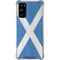 Scotland Flag Distressed Galaxy S20 FE Clear Case