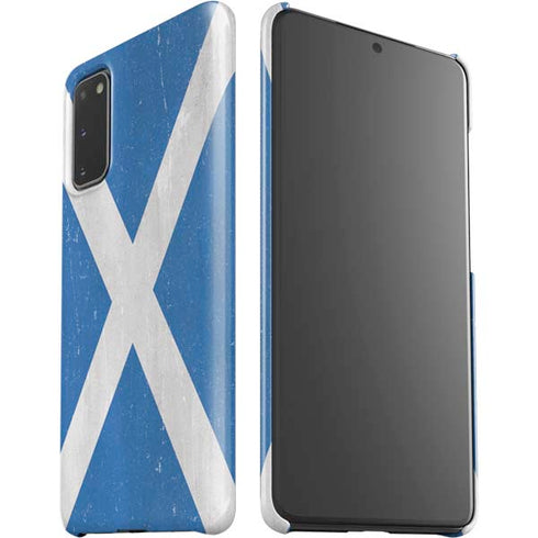 Scotland Flag Distressed Galaxy S20 Lite Case