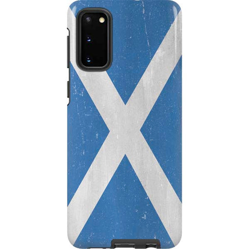 Scotland Flag Distressed Galaxy S20 Pro Case
