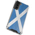 Scotland Flag Distressed Galaxy S21 5G Clear Case