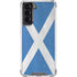 Scotland Flag Distressed Galaxy S22 Clear Case